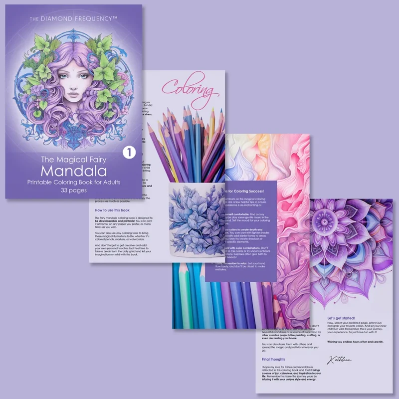 Fairy Mandala Coloring Book thumb