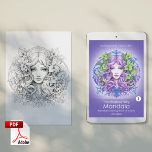 Fairy Mandala Coloring Book 1