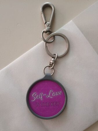 keyring tag self-love is the key review