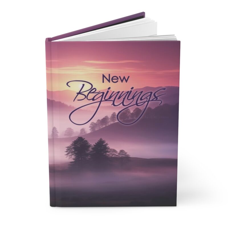 Hard Backed Journal - "New Beginnings" - Matte (US) - Image 3