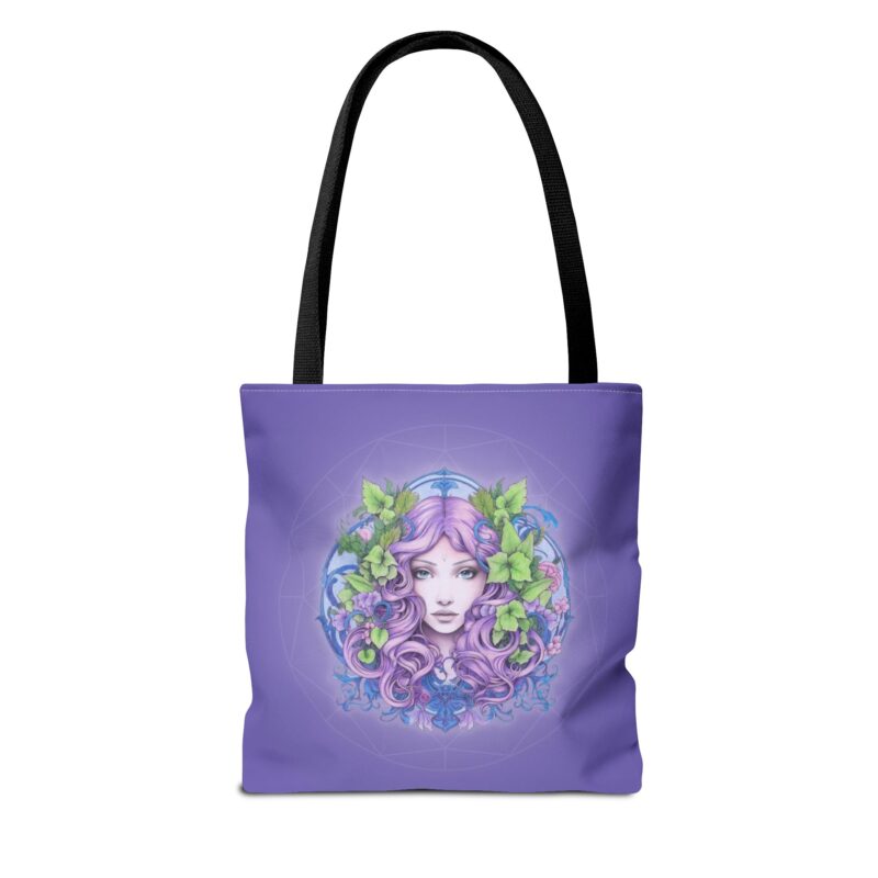 Tote Bag - Fairy Mandala - Purple (US) - Image 2