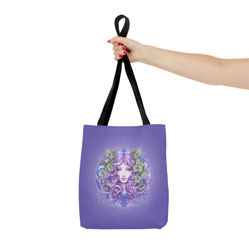 Tote Bag - Fairy Mandala - Purple (US) - Image 4