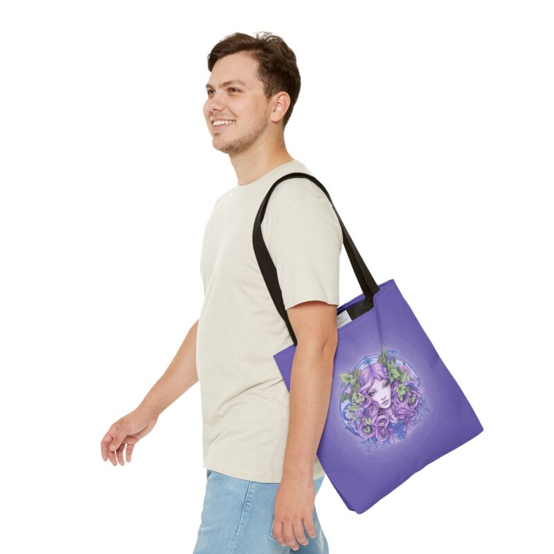 Tote Bag - Fairy Mandala - Purple (US) - Image 7