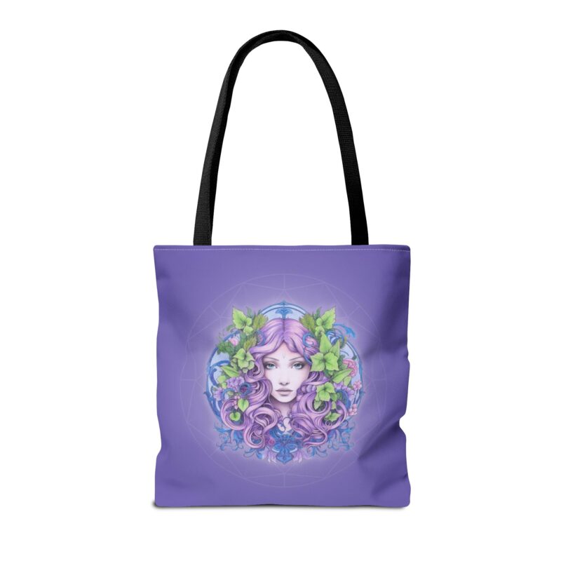 Tote Bag - Fairy Mandala - Purple (US) - Image 6