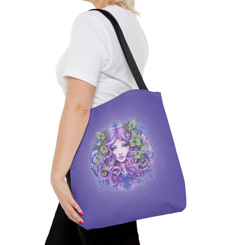 Tote Bag - Fairy Mandala - Purple (US) - Image 8