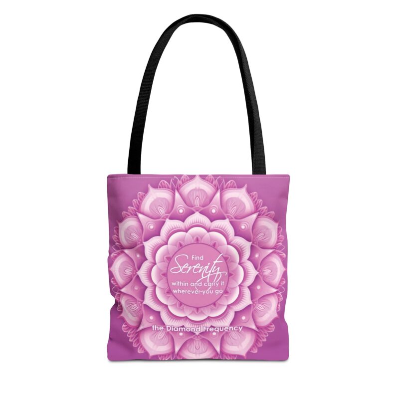 Tote Bag - Mandala - "Serenity" - Pink (US)