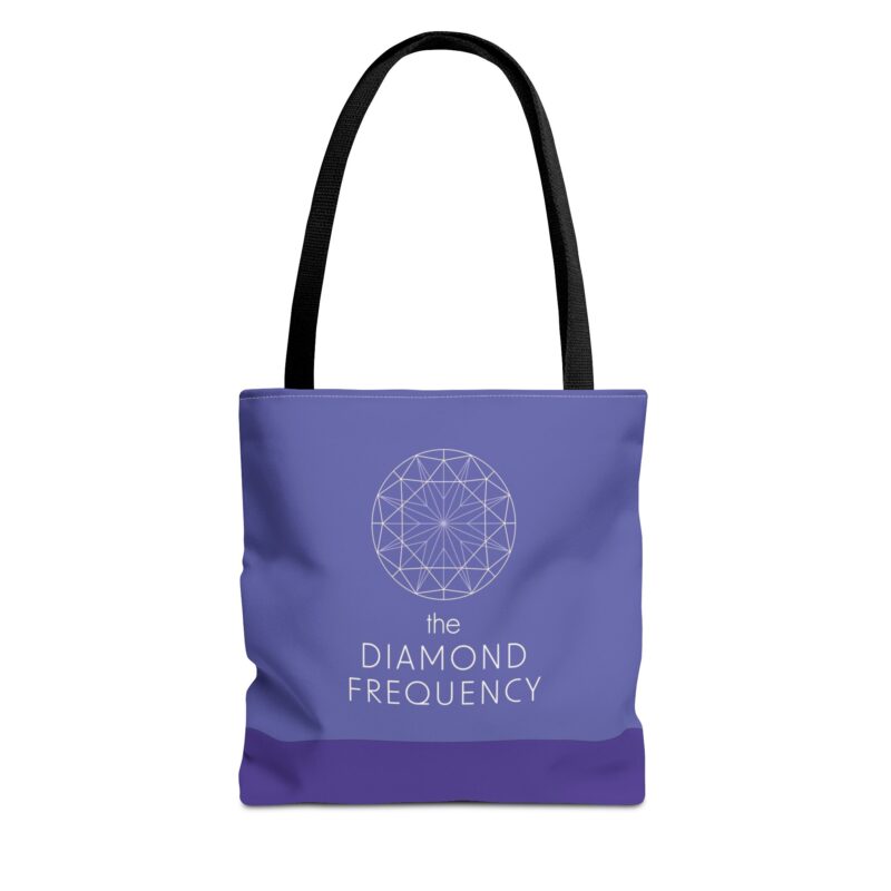 Tote Bag - Logo the Diamond Frequency - Purple (US)