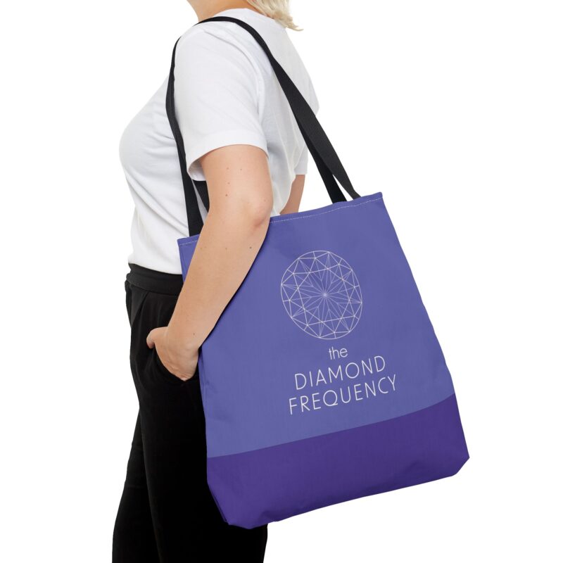 Tote Bag - Logo the Diamond Frequency - Purple (US) - Image 12