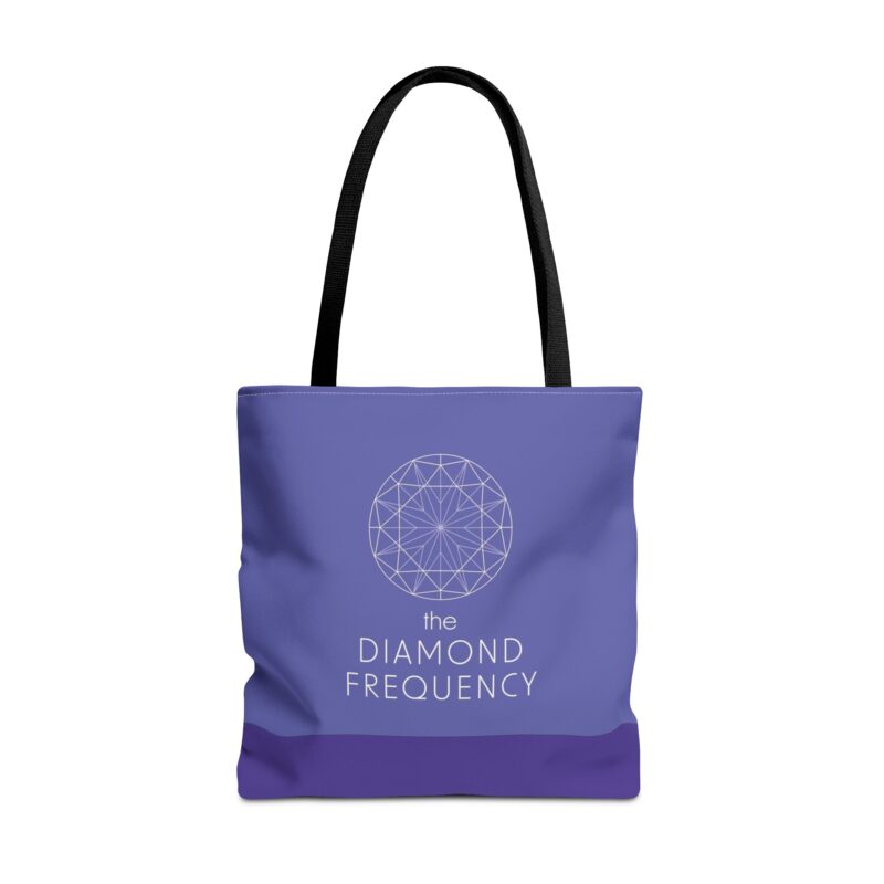 Tote Bag - Logo the Diamond Frequency - Purple (US) - Image 9