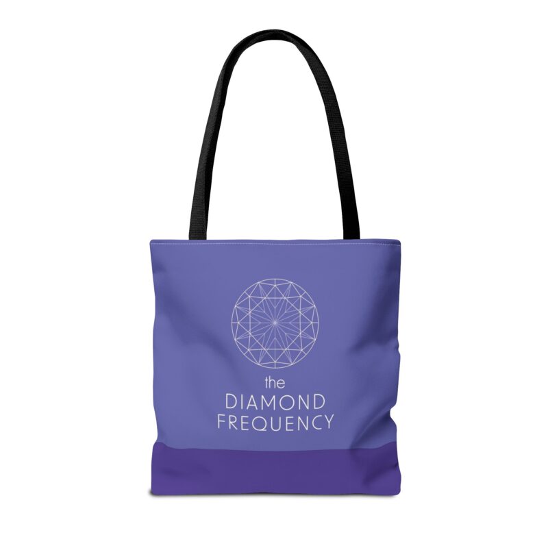 Tote Bag - Logo the Diamond Frequency - Purple (US) - Image 6