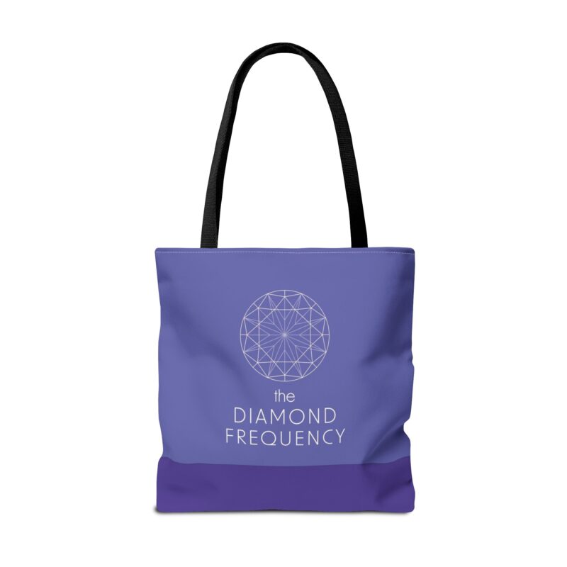 Tote Bag - Logo the Diamond Frequency - Purple (US) - Image 10