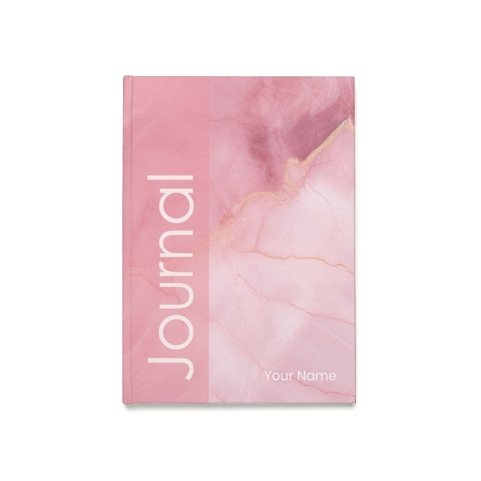 Pink Marble Journal - Hard Backed Journal (EU)