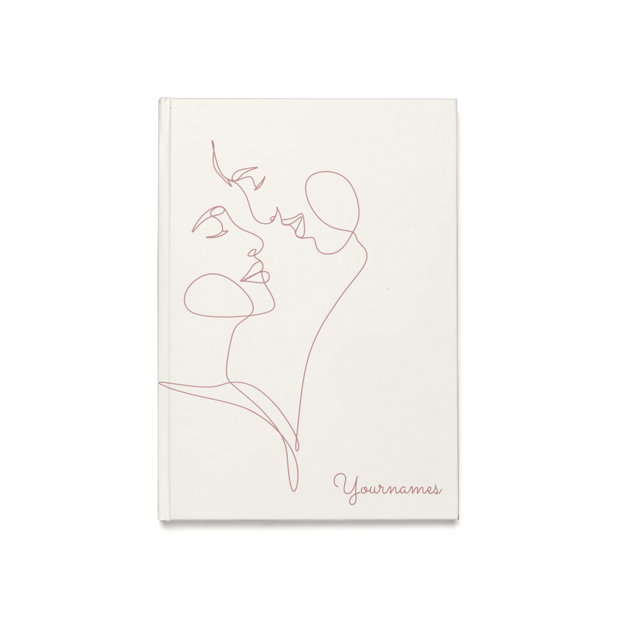 Line art couple - Hard Backed Journal (EU)