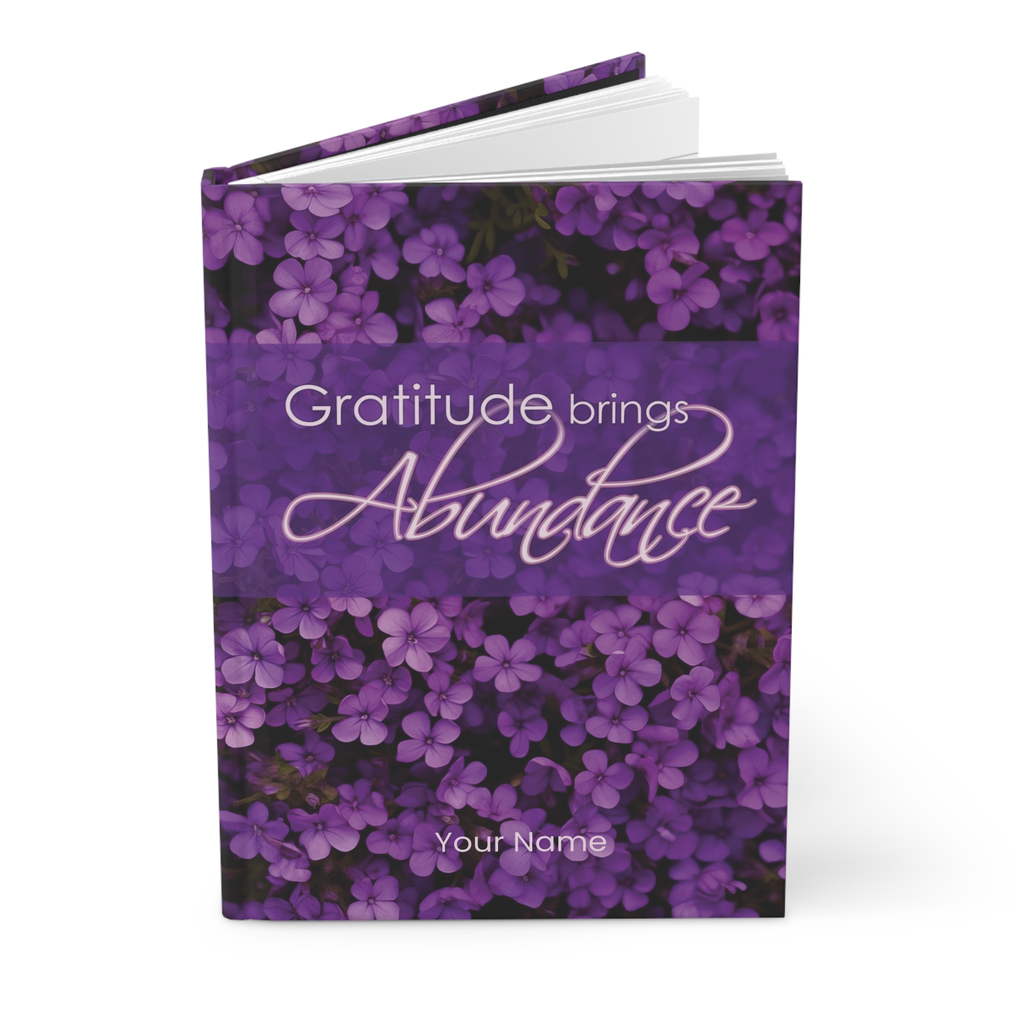 Gratitude brings Abundance - Hard Backed Journal Matte (US) - Image 3
