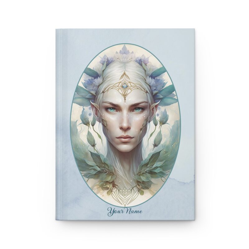 Hard Backed Journal - Fairy Daeime - Blue - Matte (US) ✨ Add your name