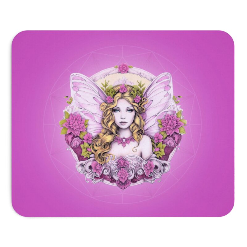 Mouse Pad - Fairy Mandala - Pink (EU)