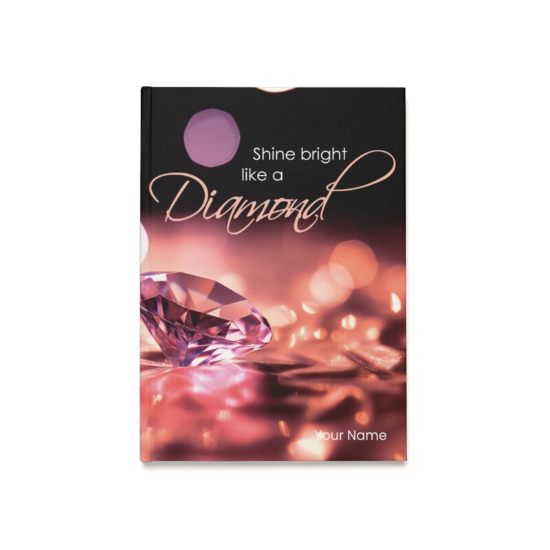 Shine bright like a diamond - Hard Backed Journal (EU)