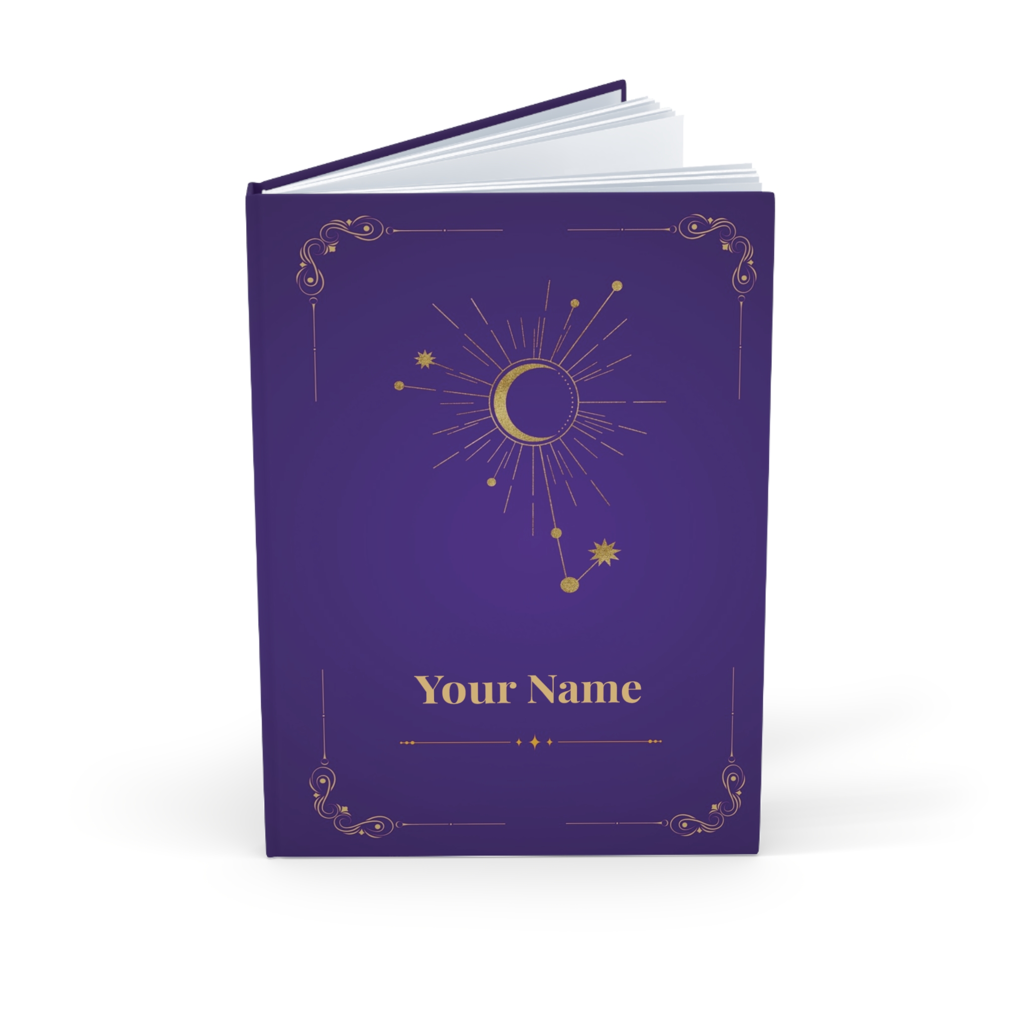 Celestial Moon & Constellation - Hard Backed Journal (EU) - Image 3