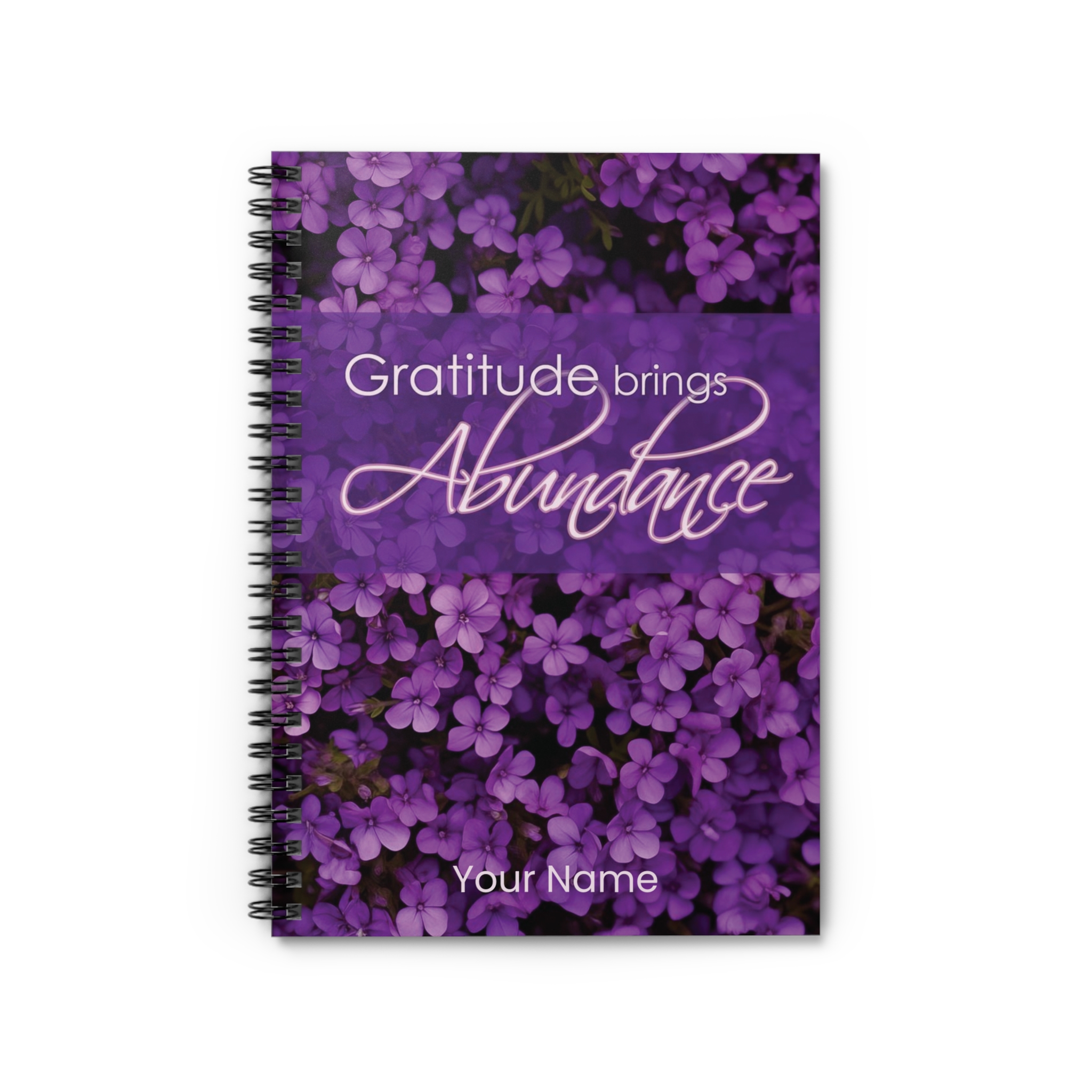 Gratitude brings Abundance - Spiral Journal (US)