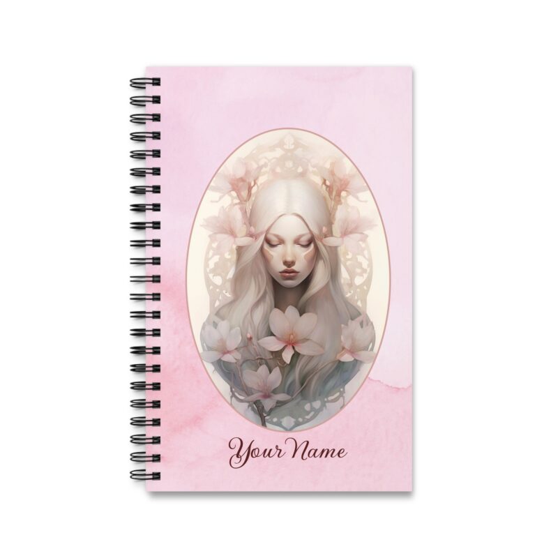 Spiral Journal - Fairy Magnolia - Pink (EU) ✨ Add your name