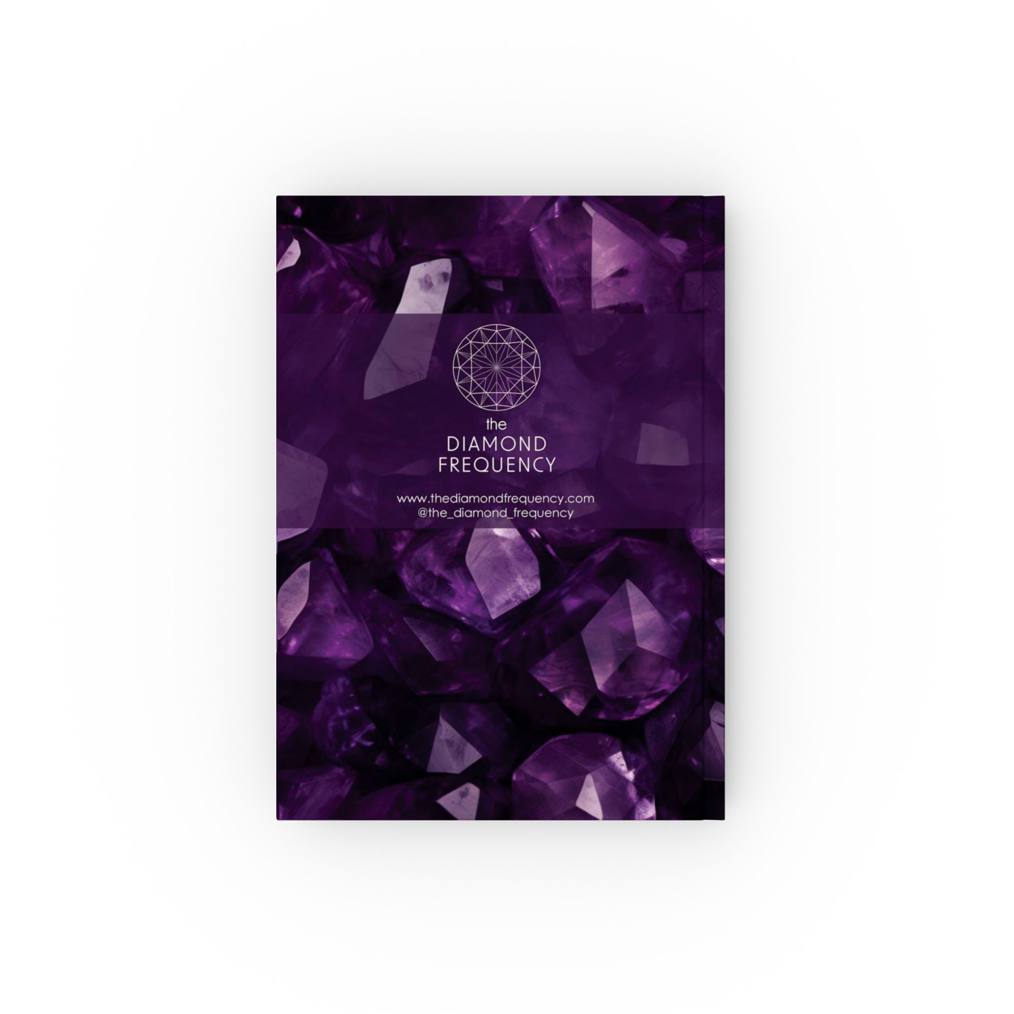 Hard Backed Journal - Amethyst - "Manifesting Magic with crystal clear intentions" (UK) ✨ Add your name - Image 2