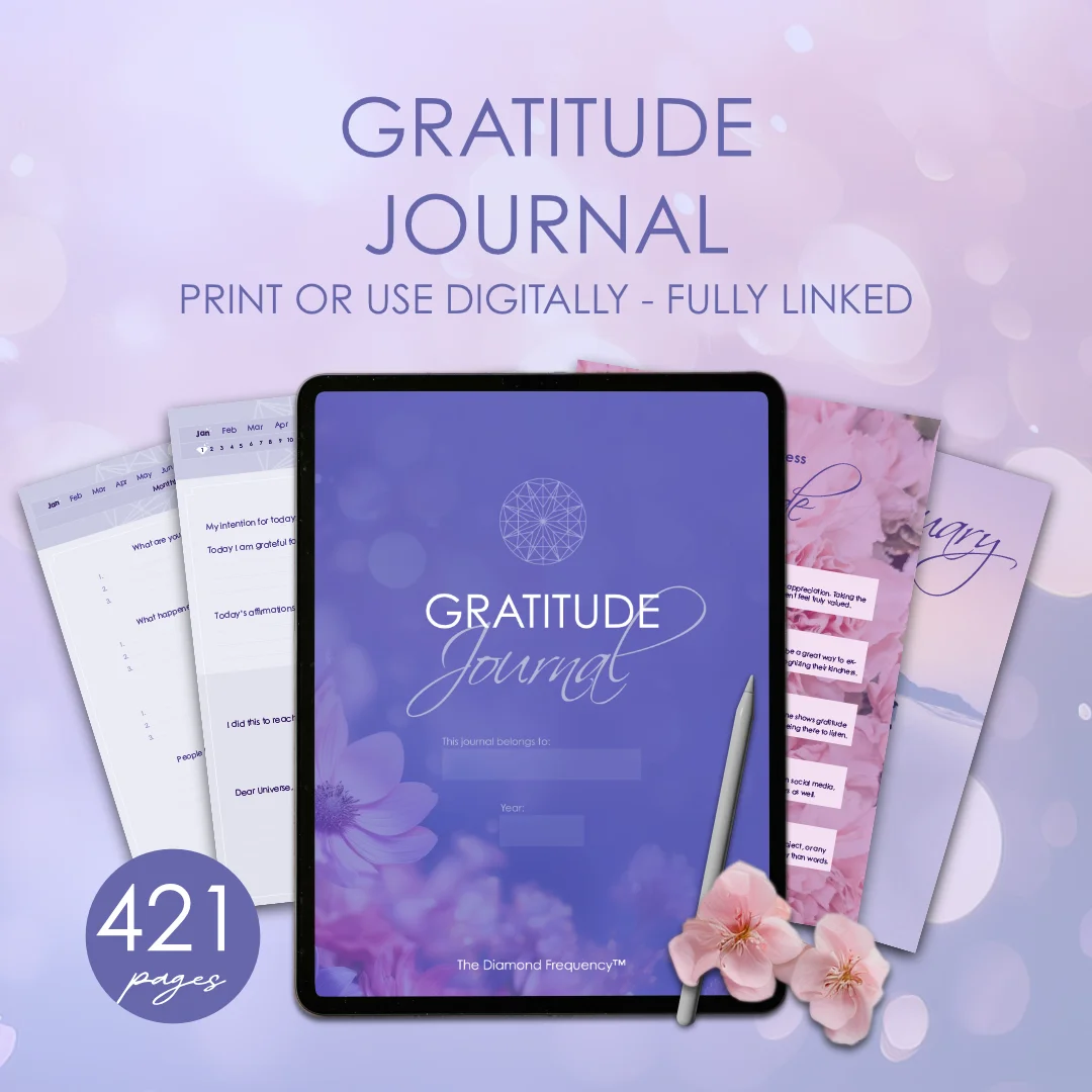 Digital - Gratitude Journal - Purple Edition