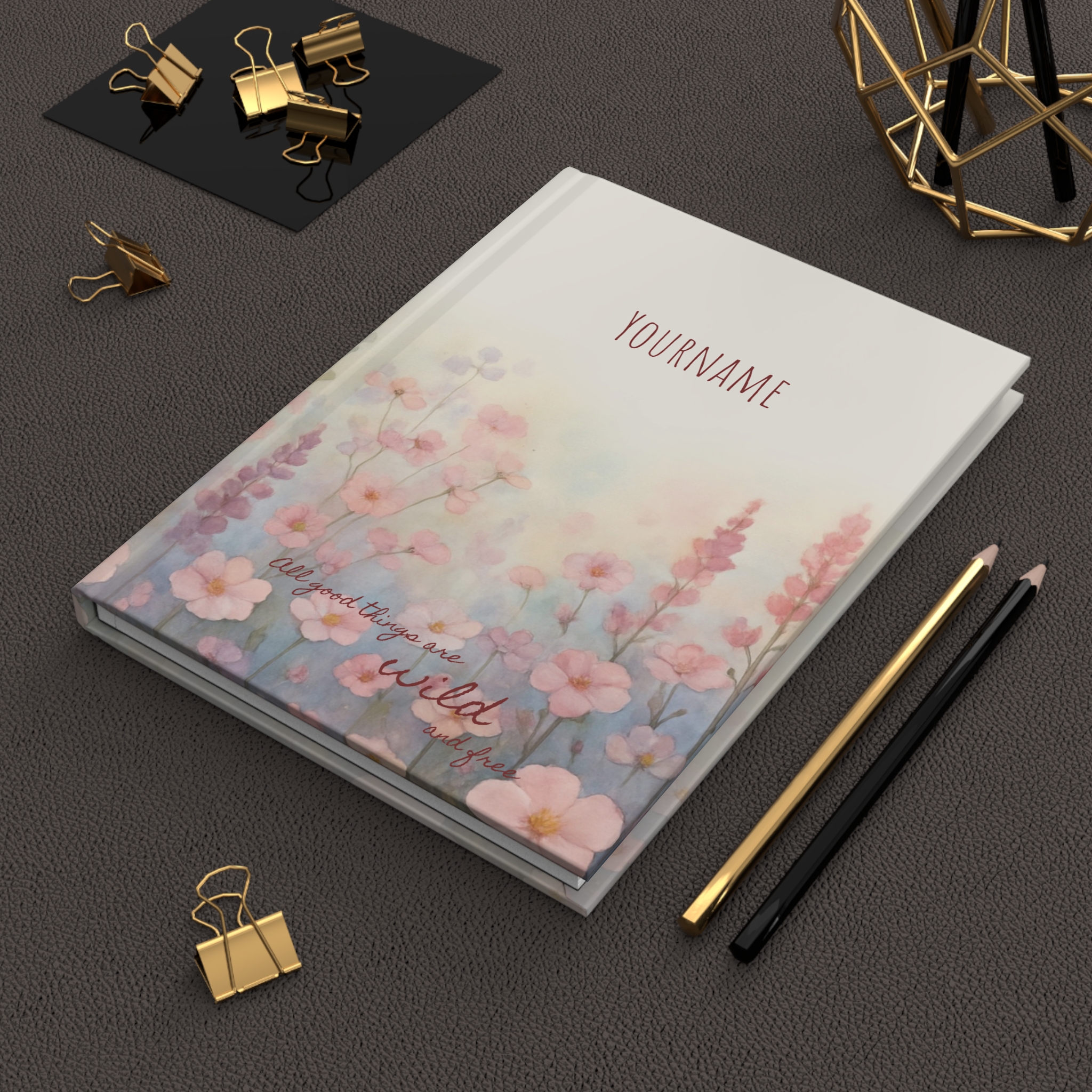 Floral - Wild Flowers - Hardcover Journal (Non-EU) - Image 6