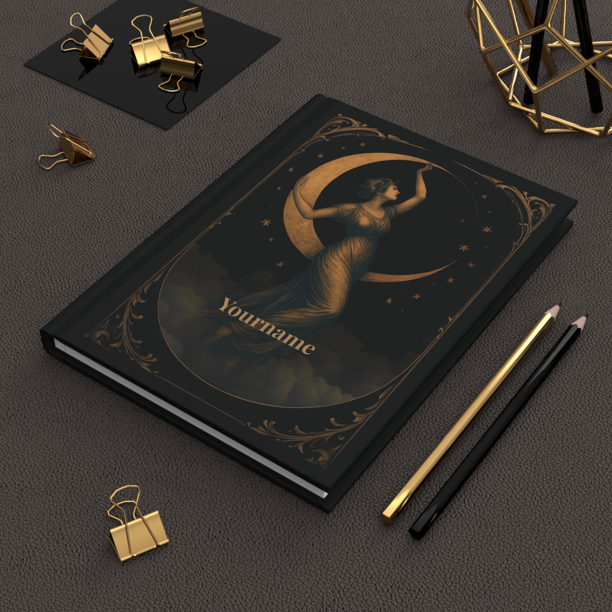 Celestial - Moon Goddess Diana – Hardcover Journal (Non-EU) - Image 6
