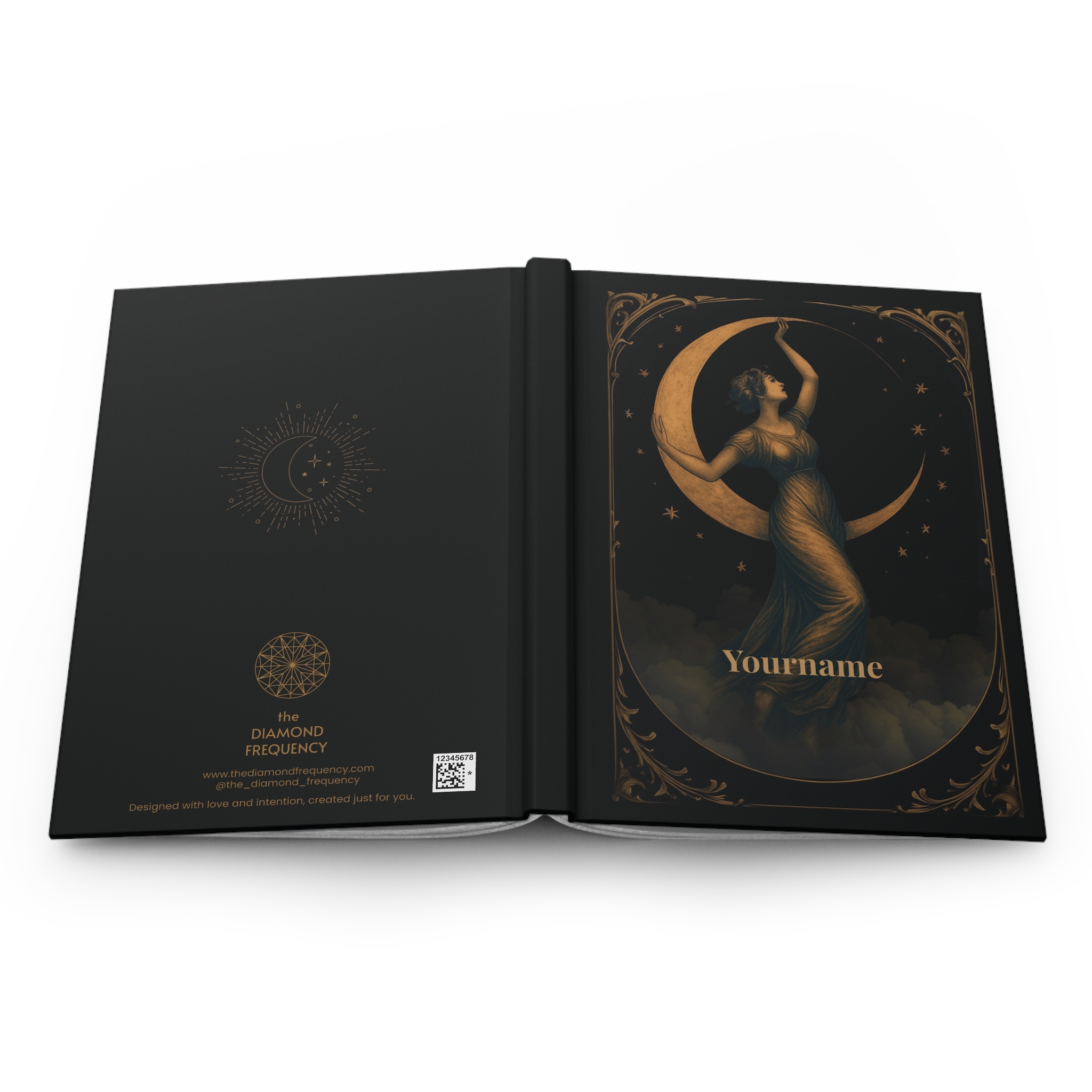Celestial - Moon Goddess Diana – Hardcover Journal (Non-EU) - Image 5