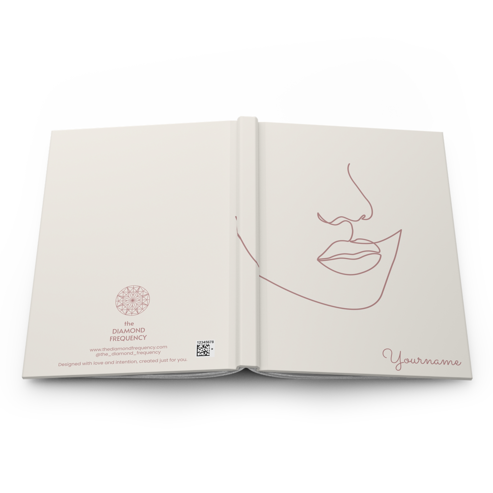 Essential - Line Art Face - Hardcover Journal (Non-EU) - Image 5