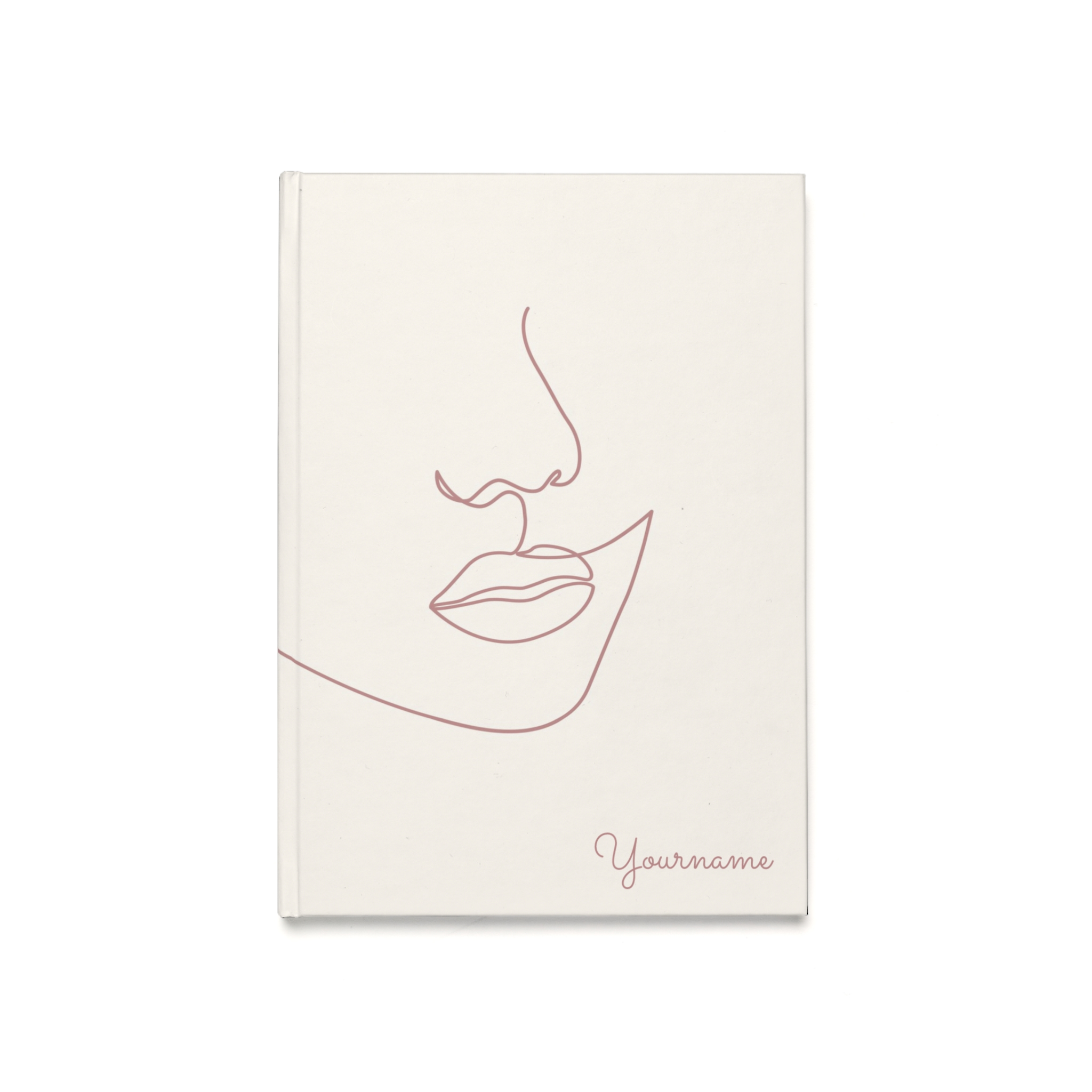 Essential - Line Art Face - Hardcover Journal (EU)