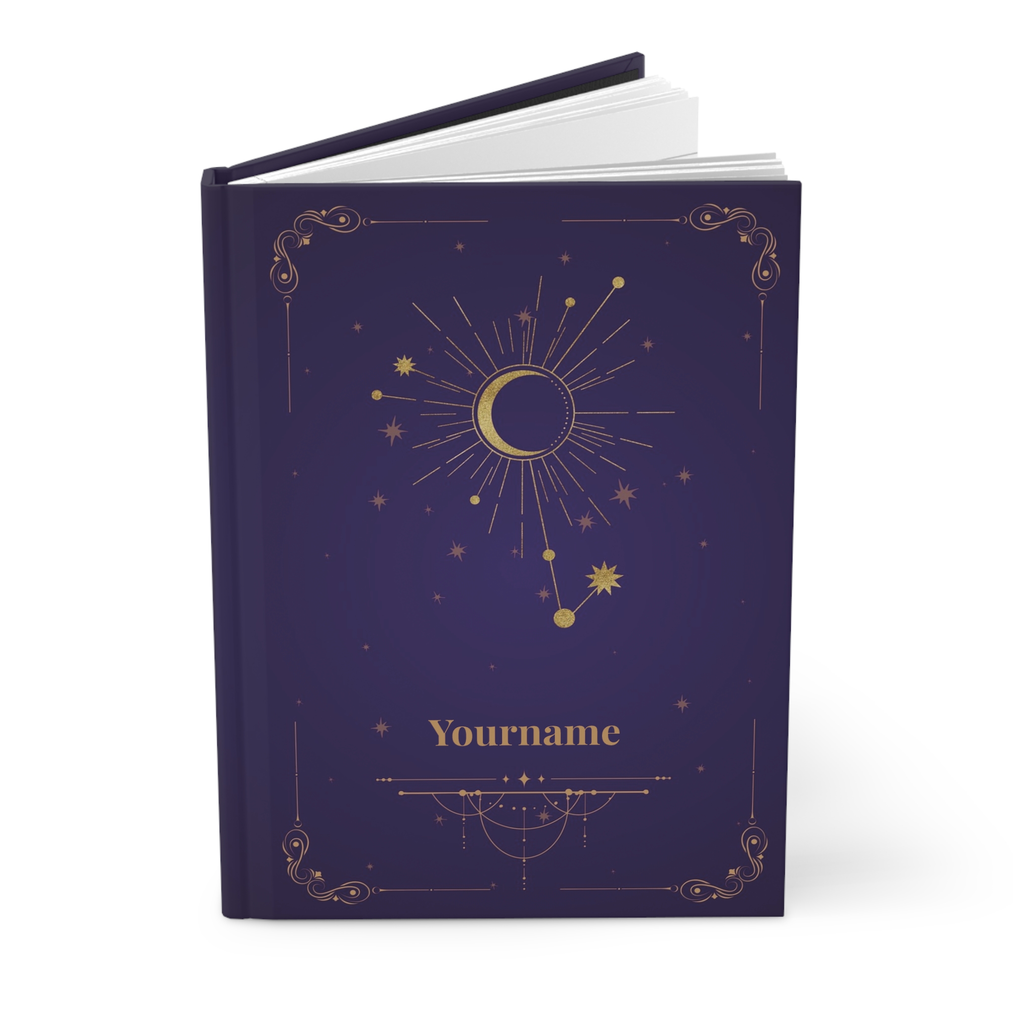 Celestial - Moon & Constellation Dark Edition - Hardcover Journal (Non-EU) - Image 3