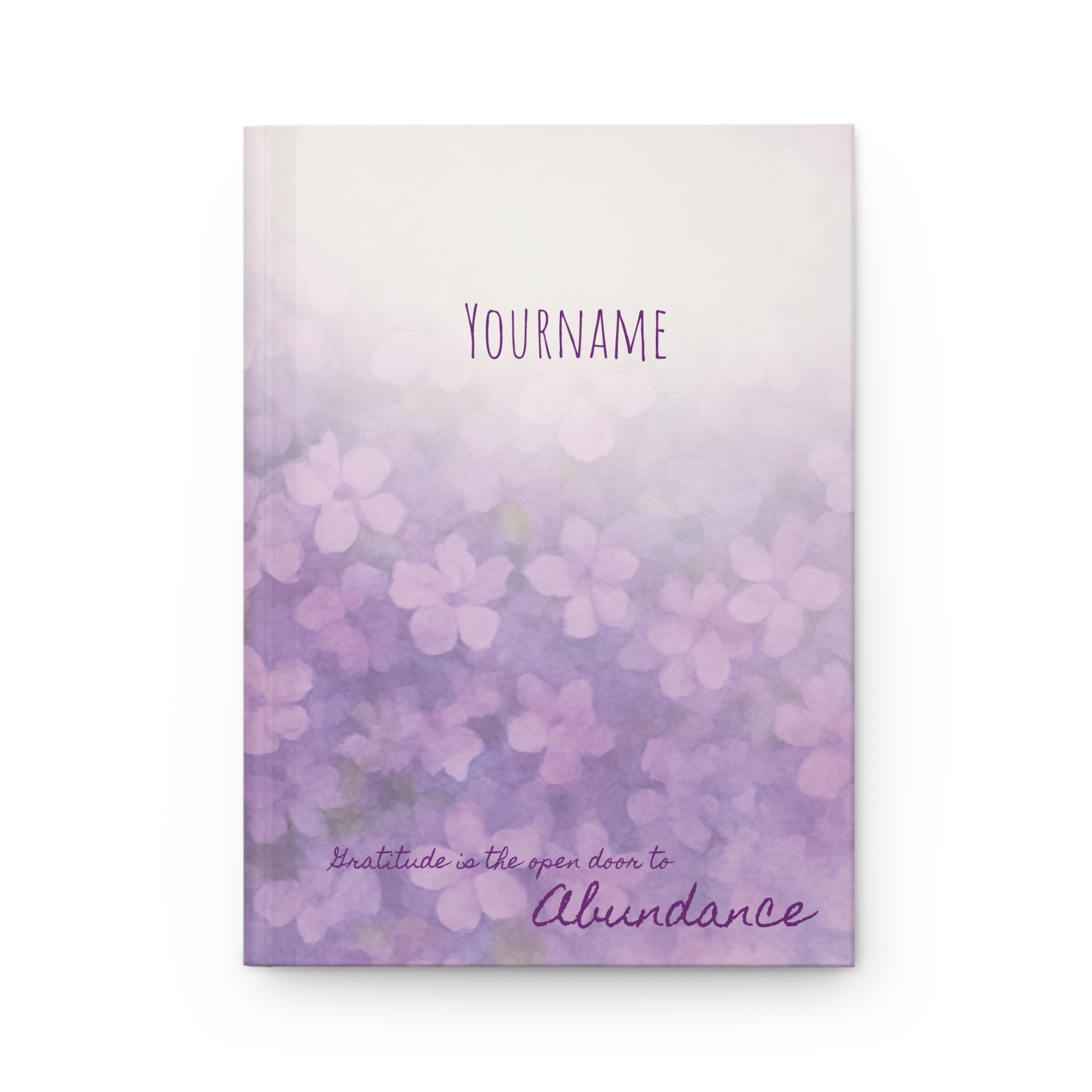 Floral - Flower Abundance - Hardcover Journal (Non-EU)