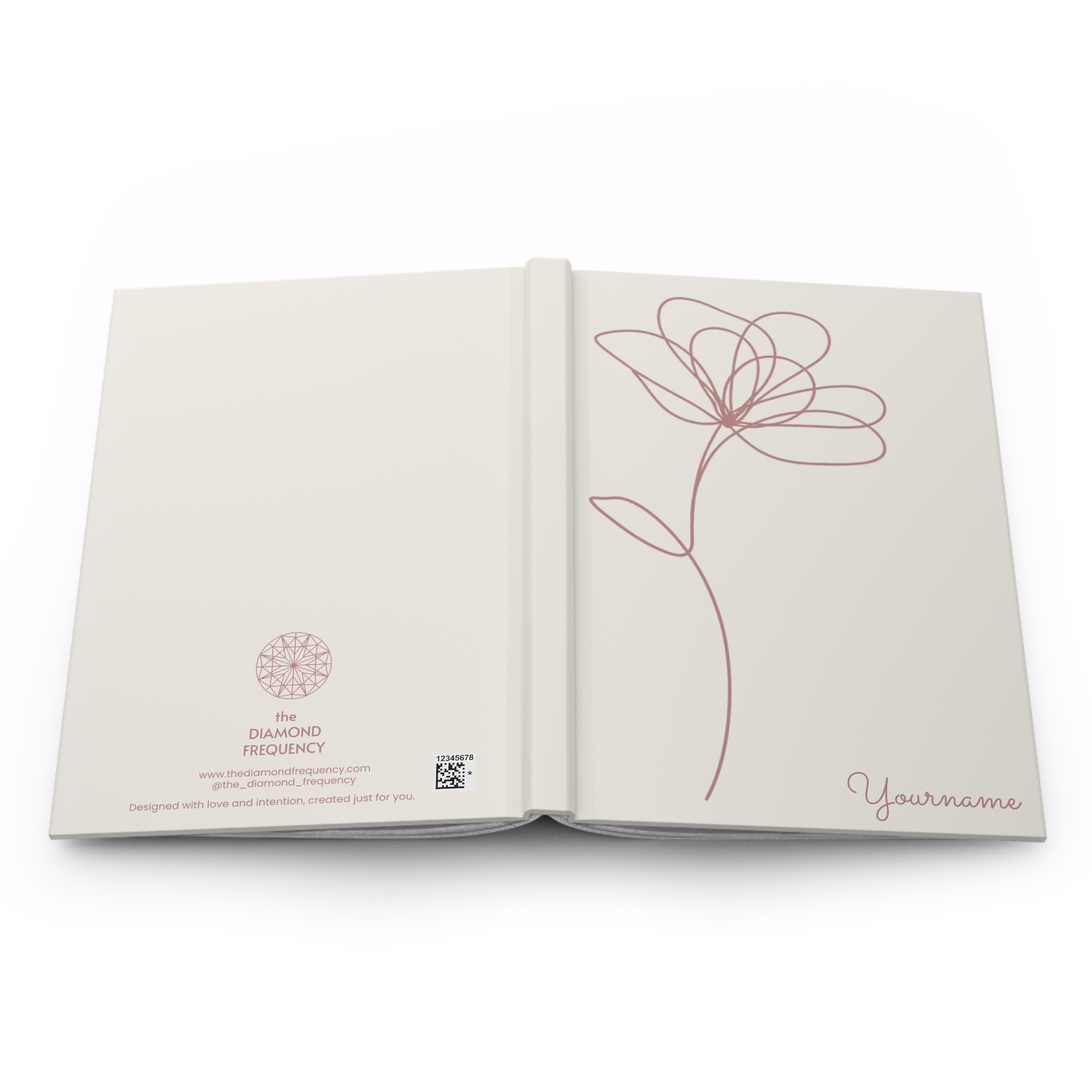 Essential - Line Art Flower - Hardcover Journal (Non-EU) - Image 5