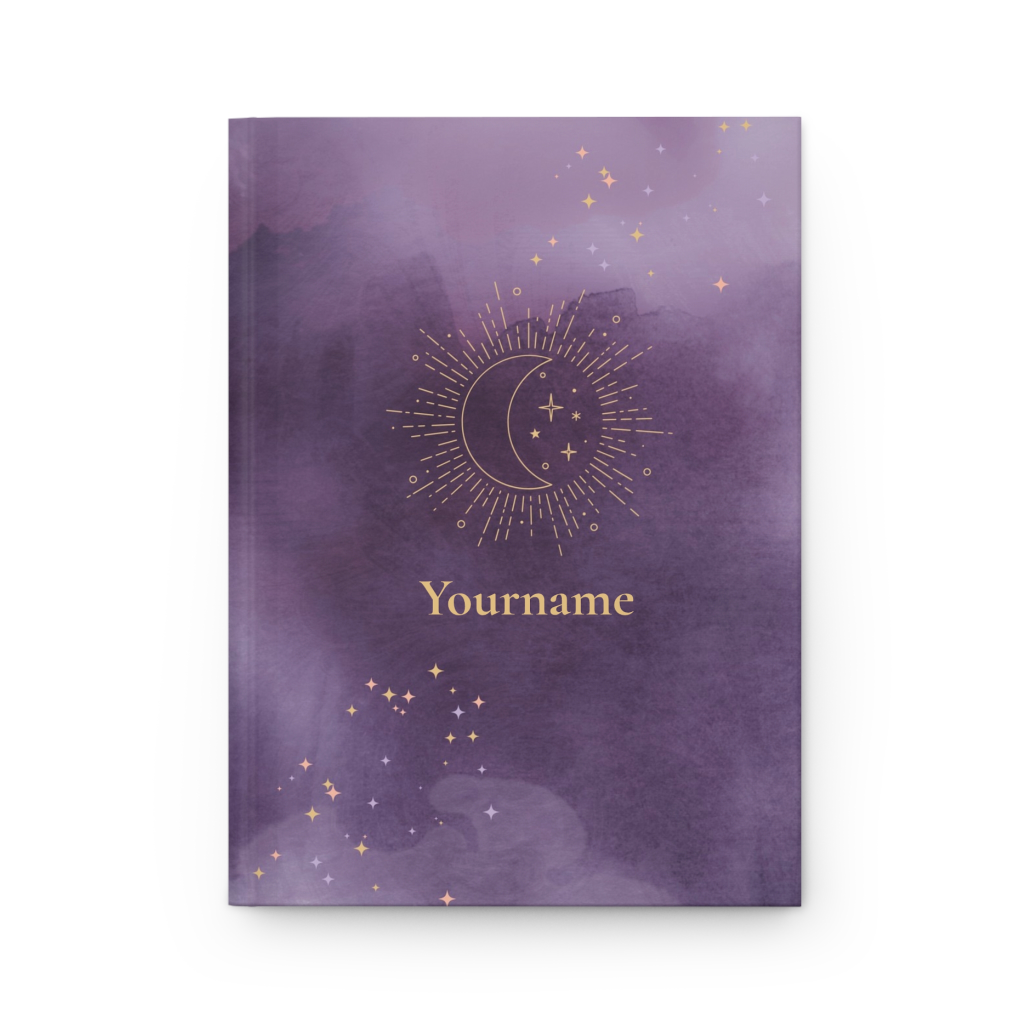 Celestial - Moon & Stars - Hardcover Journal (Non-EU)