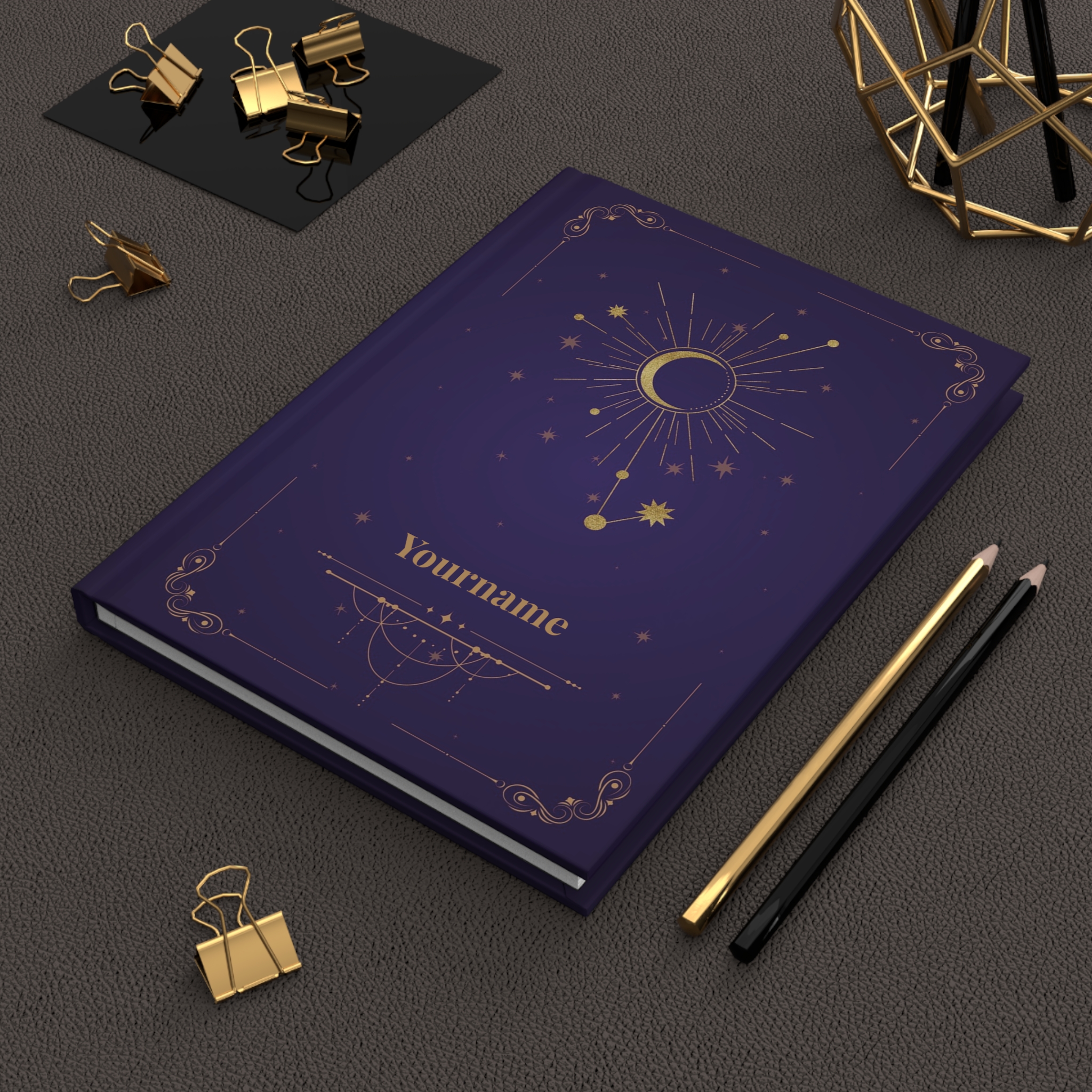 Celestial - Moon & Constellation Dark Edition - Hardcover Journal (Non-EU) - Image 6