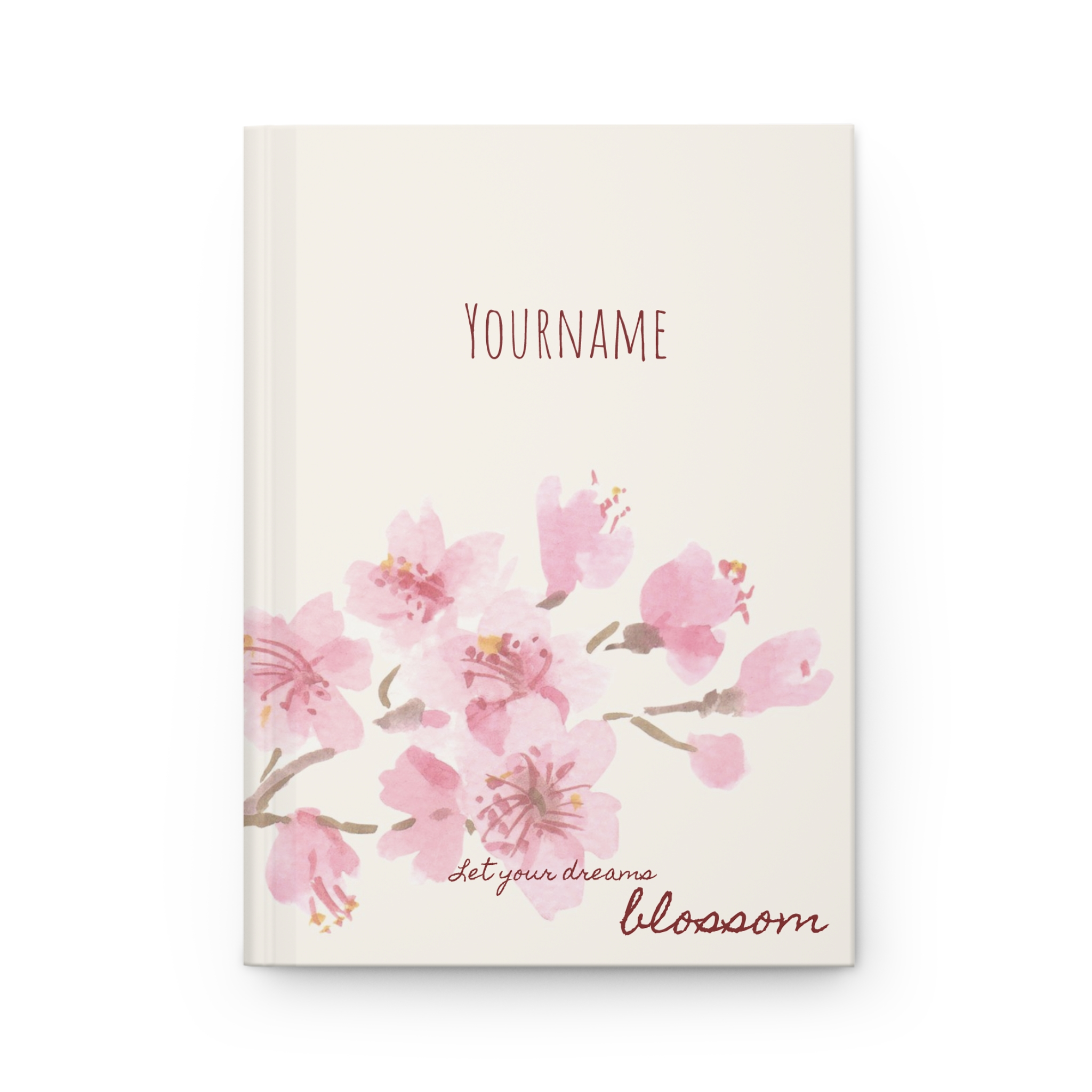 Floral - Blossom - Hardcover Journal (Non-EU)