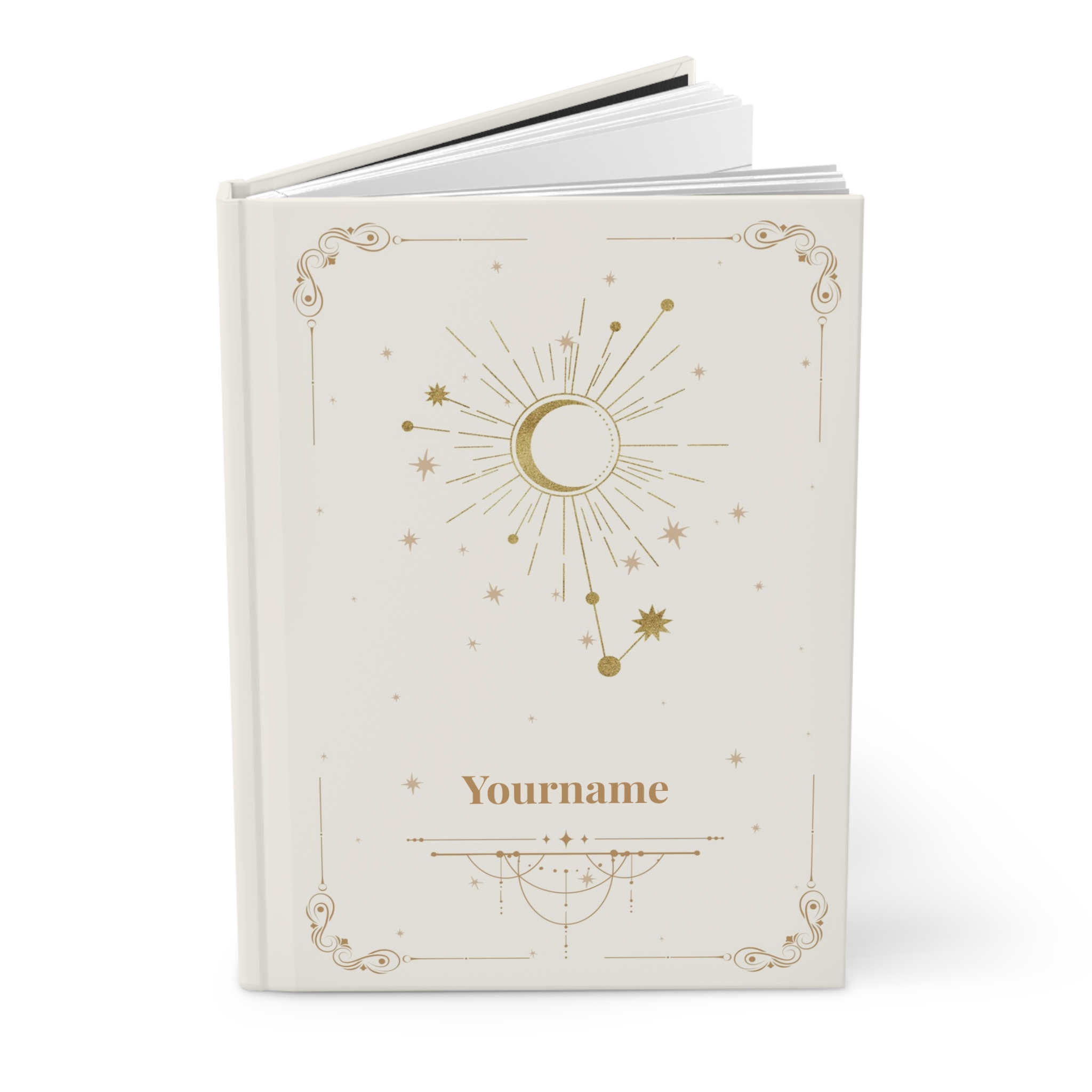 Celestial - Moon & Constellation Light Edition – Hardcover Journal (Non-EU) - Image 3