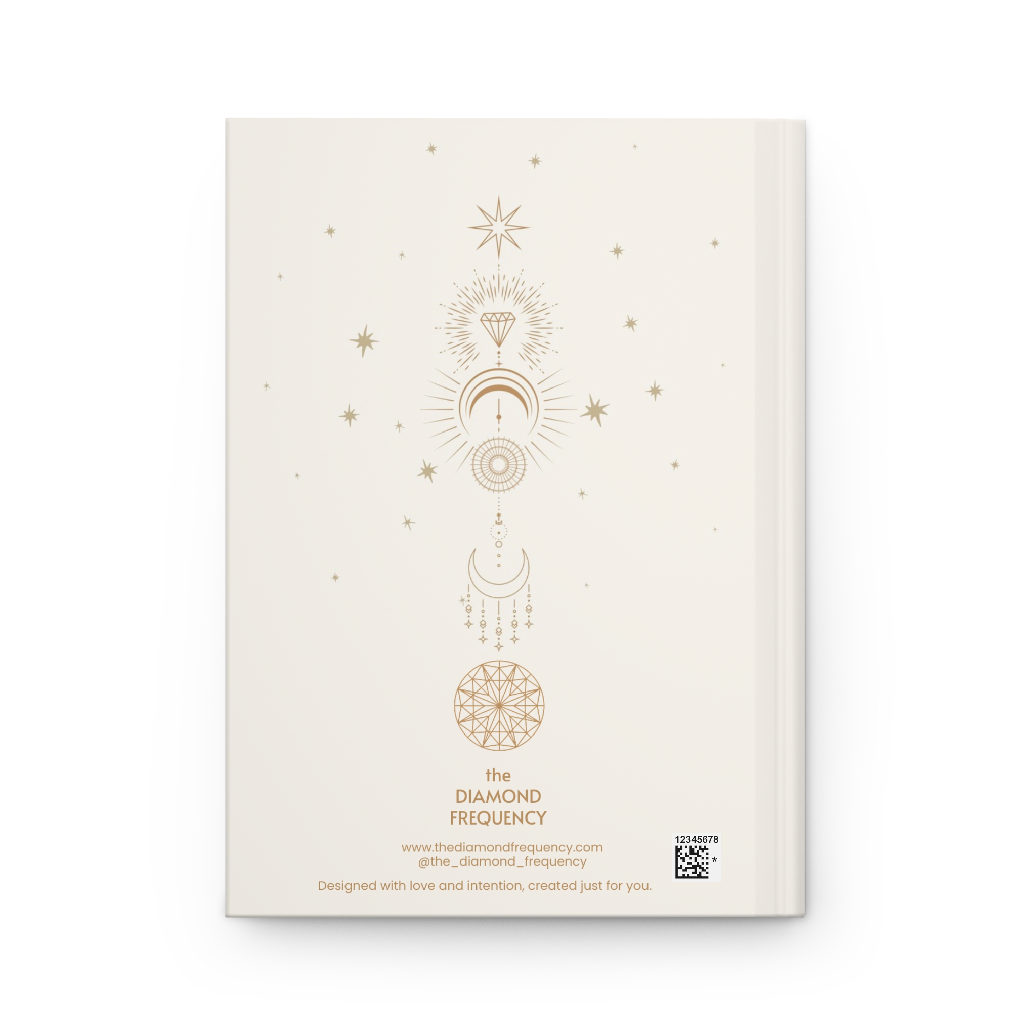 Celestial - Moon & Constellation Light Edition – Hardcover Journal (Non-EU) - Image 2