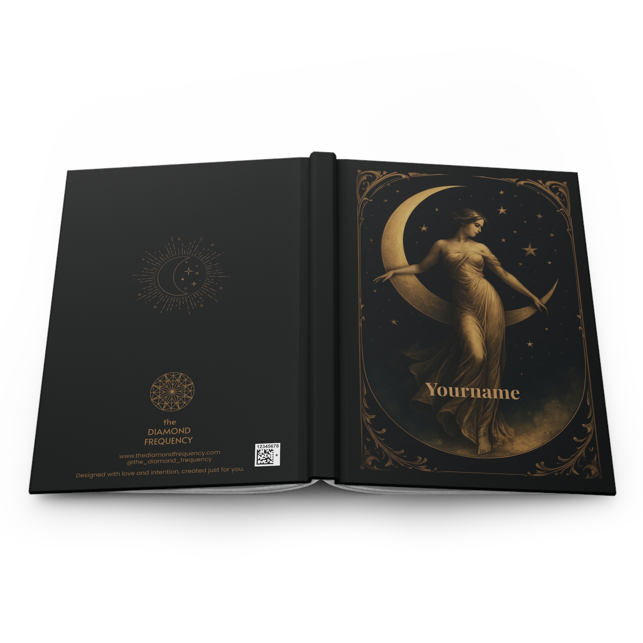 Celestial - Moon Goddess Luna – Hardcover Journal (Non-EU) - Image 5