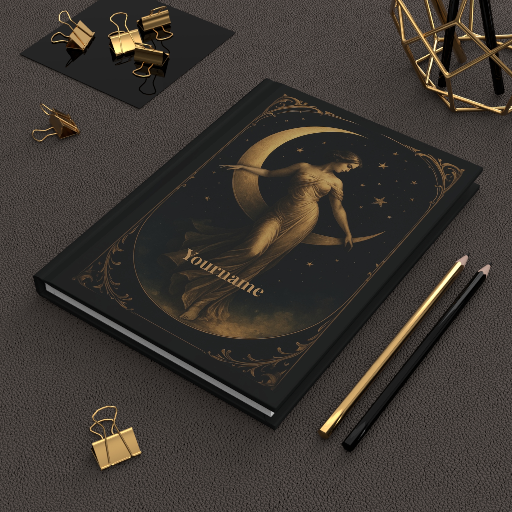 Celestial - Moon Goddess Luna – Hardcover Journal (Non-EU) - Image 6