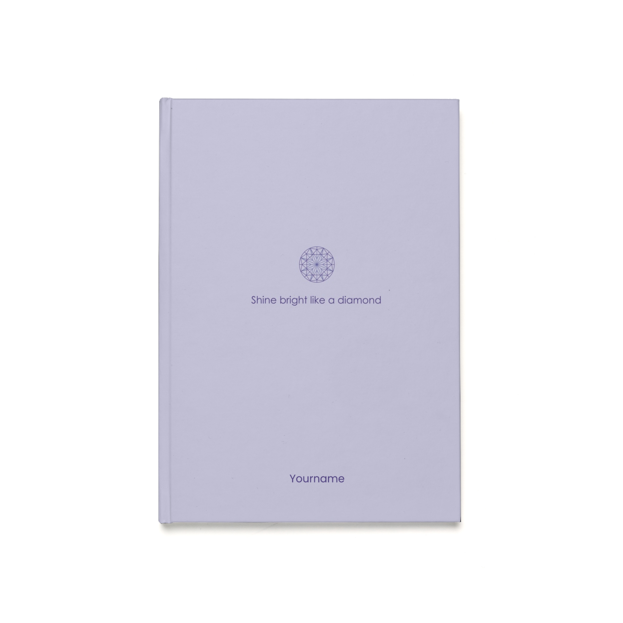 Essential - Minimalist Purple - Hardcover Journal (EU)
