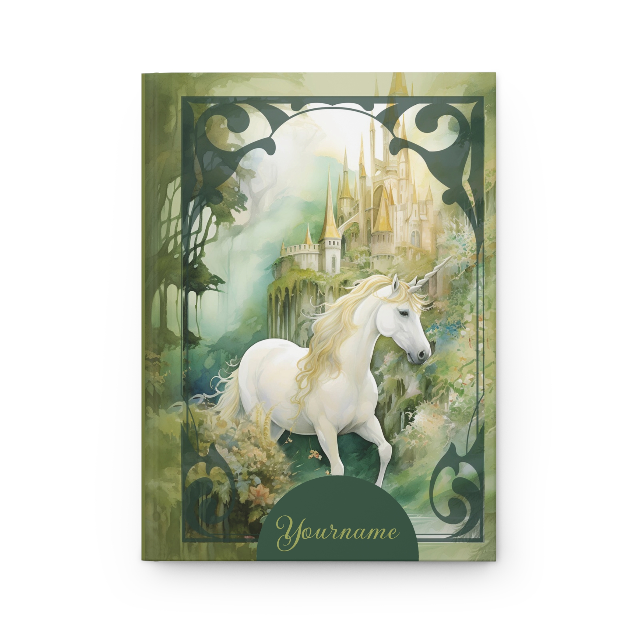 Ethereal - Elven Unicorn - Hardcover Journal (Non-EU)