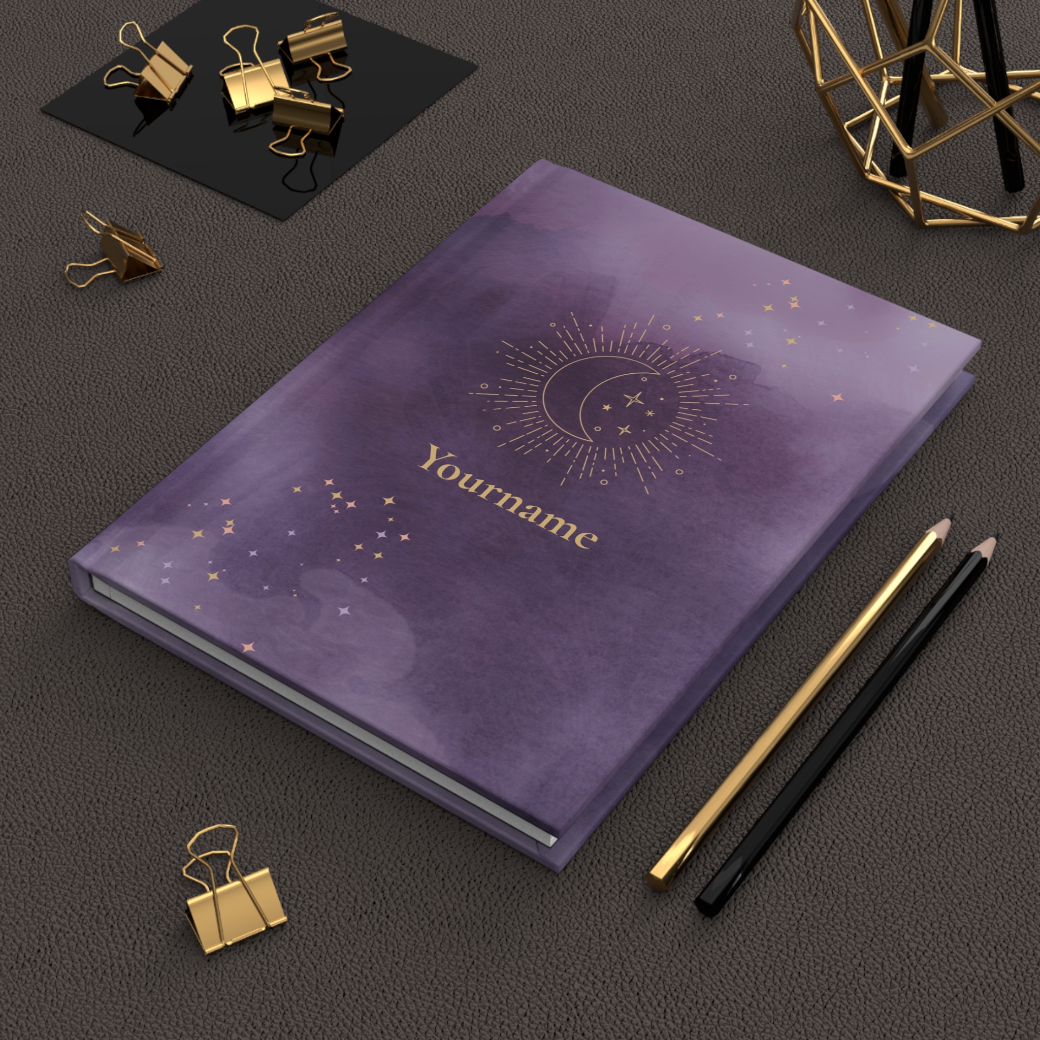Celestial - Moon & Stars - Hardcover Journal (Non-EU) - Image 6